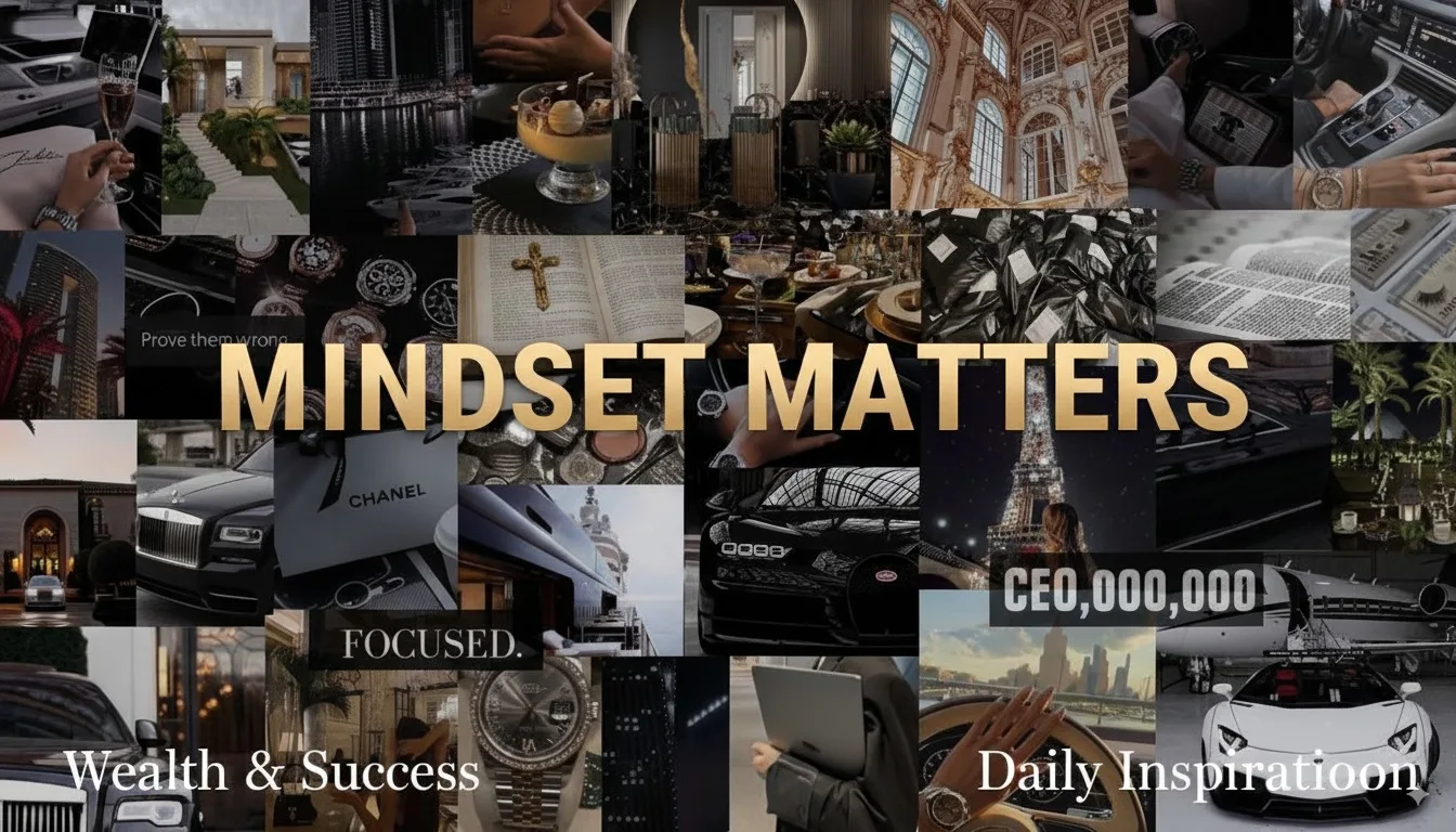 Rich Mindset Wallpaper 4K Mobile and PC Download Free